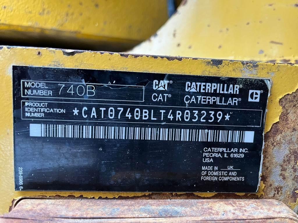 CAT 740B Dúmpers articulados