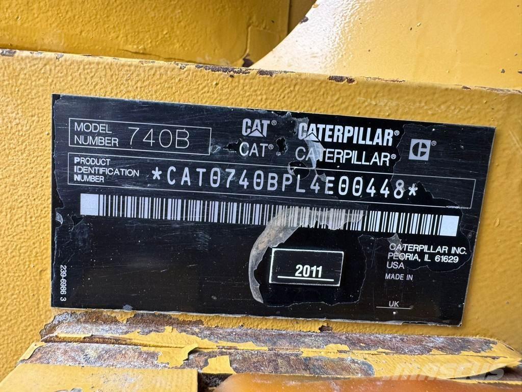 CAT 740B Dúmpers articulados