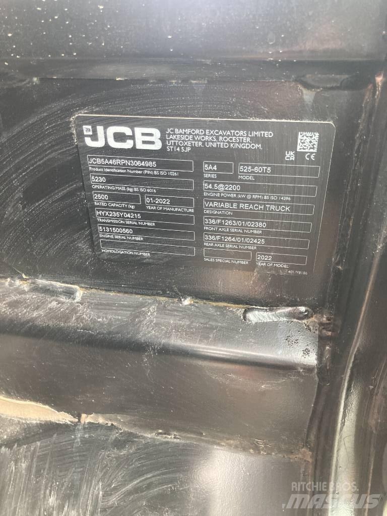 JCB 525-60 Carretillas telescópicas