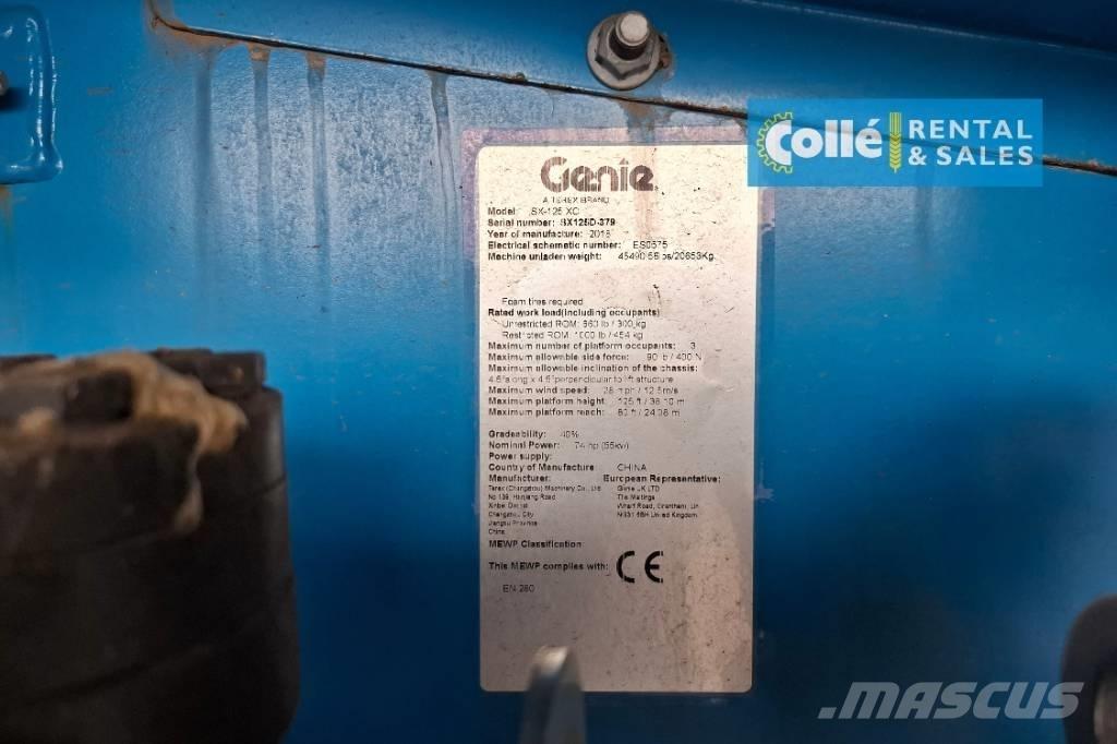 Genie SX 125XC | 2018 Plataforma de trabajo articulada