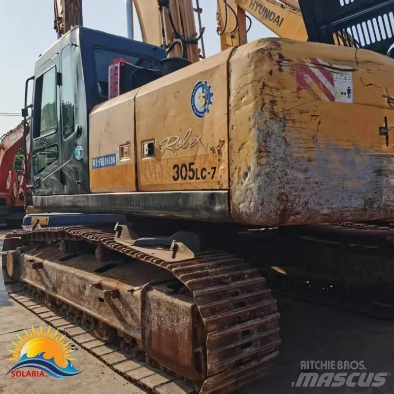 Hyundai 305lc-7 Excavadoras de cadenas