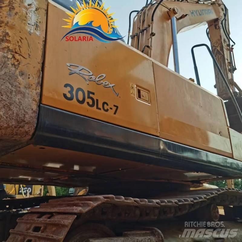 Hyundai 305lc-7 Excavadoras de cadenas