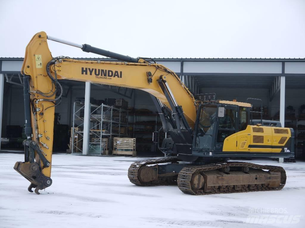 Hyundai HX 330 L Excavadoras de cadenas