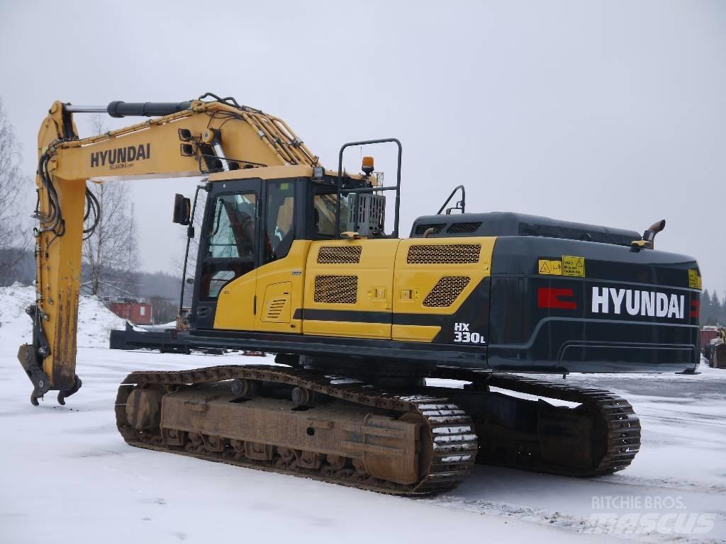 Hyundai HX 330 L Excavadoras de cadenas