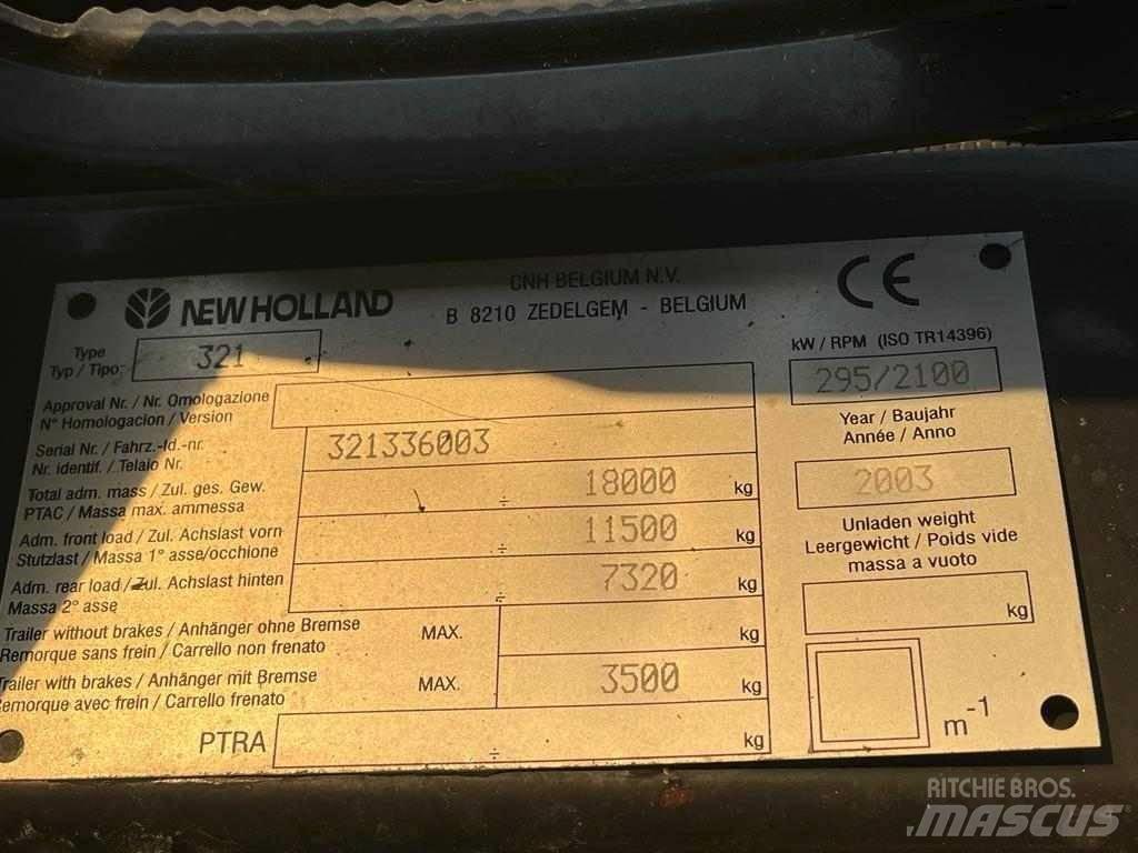 New Holland CX 880 Cosechadoras combinadas
