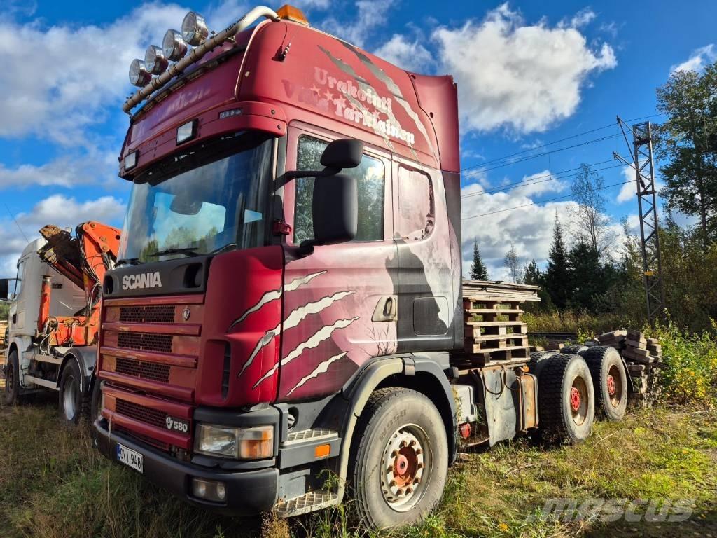 Scania R 164 Cabezas tractoras