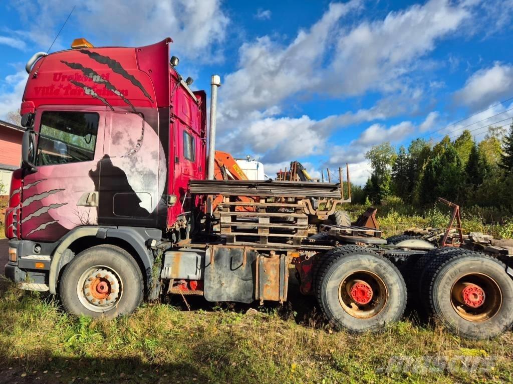 Scania R 164 Cabezas tractoras