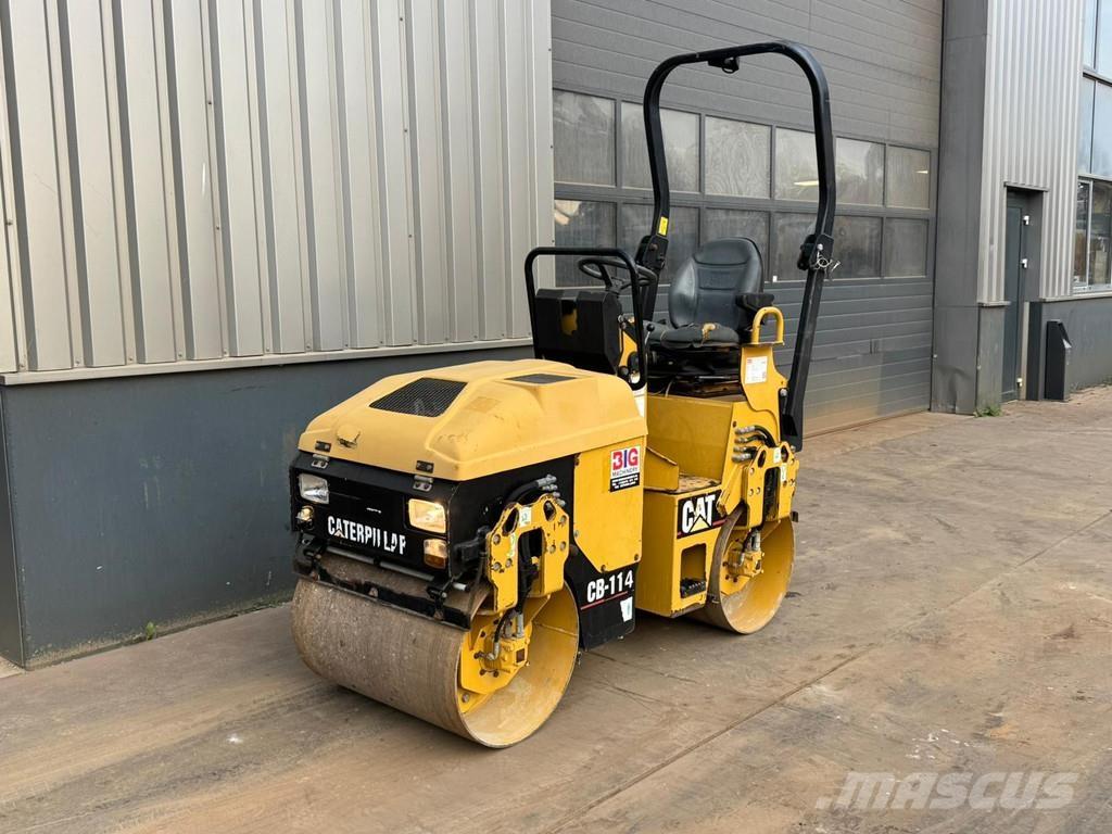 CAT CB114 Rodillos de doble tambor