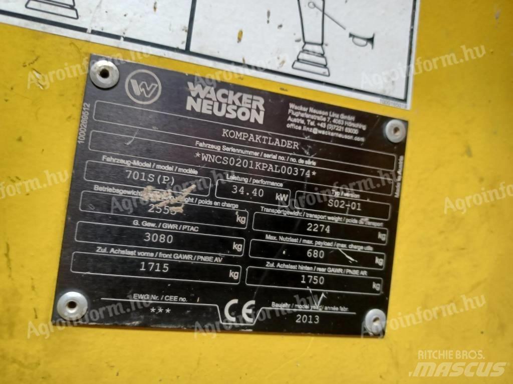 Wacker Neuson 701 S Palas cargadoras