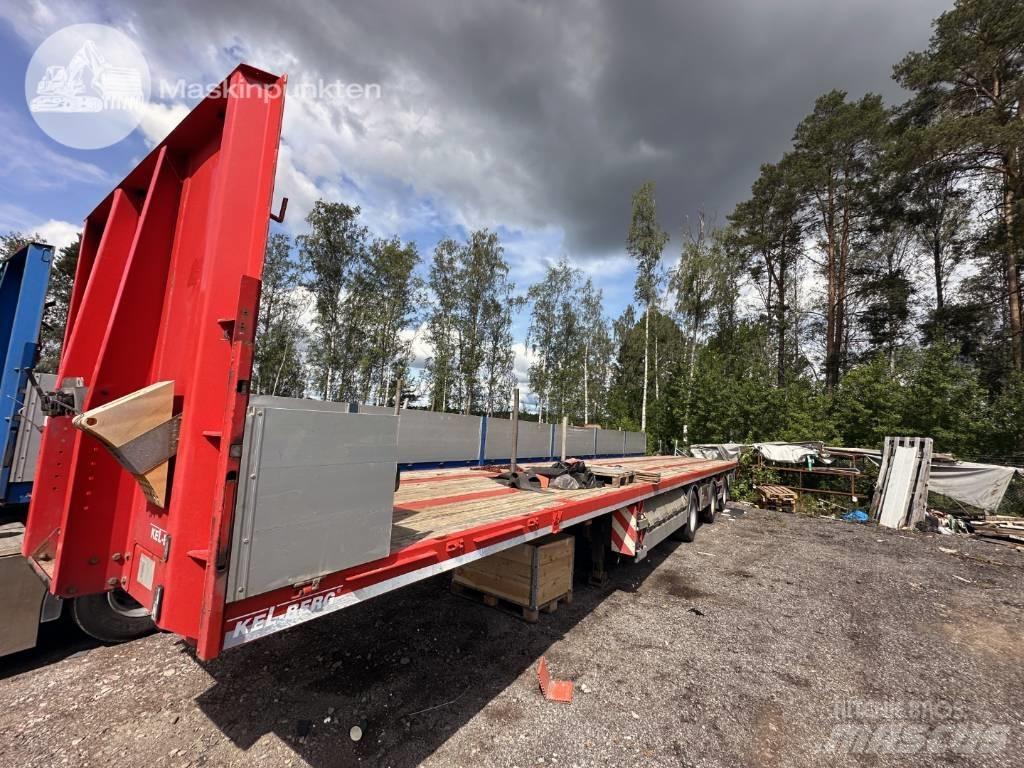 Kel-Berg S 600 H Semirremolques de plataformas planas/laterales abatibles