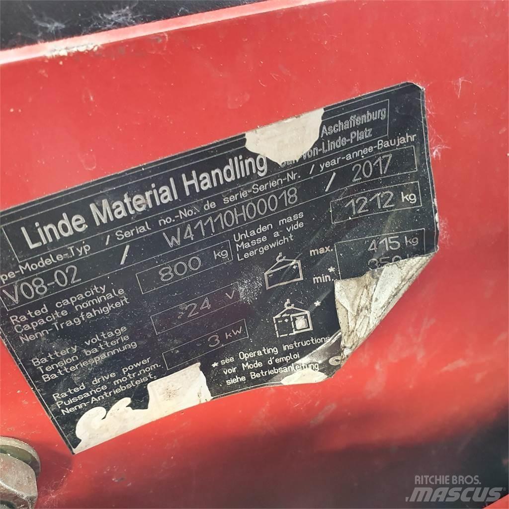 Linde V08-02 Recogepedidos de media altura