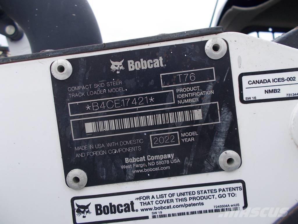 Bobcat T76 Minicargadoras