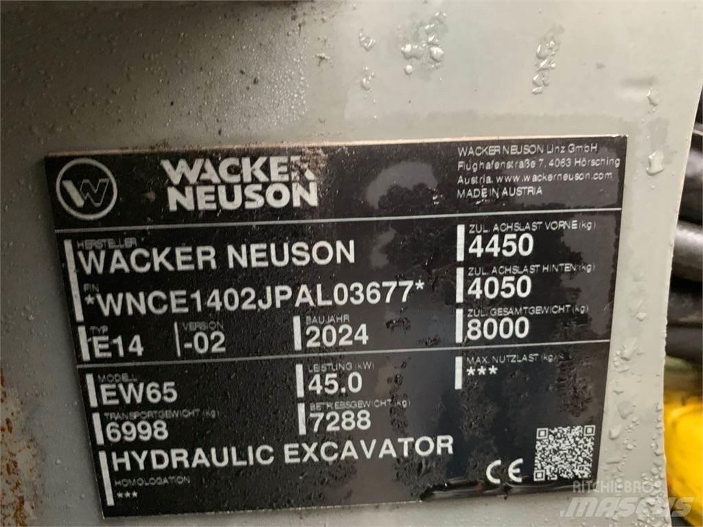 Wacker Neuson EW65 Excavadoras de ruedas
