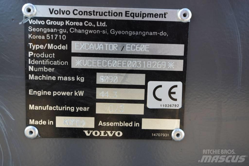 Volvo EC 60 E Mini excavadoras < 7t