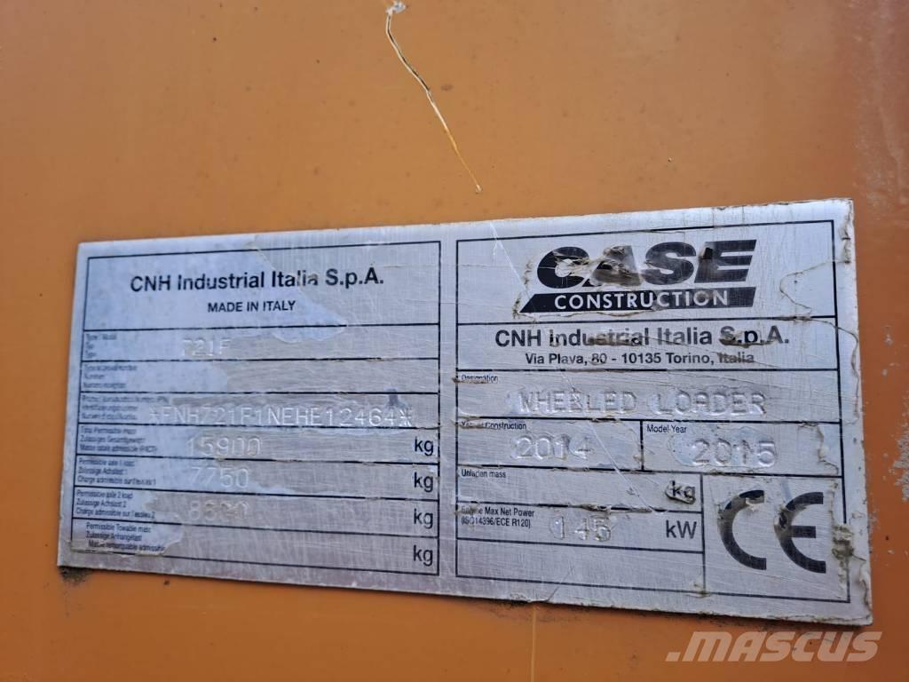 CASE 721 F Cargadoras sobre ruedas