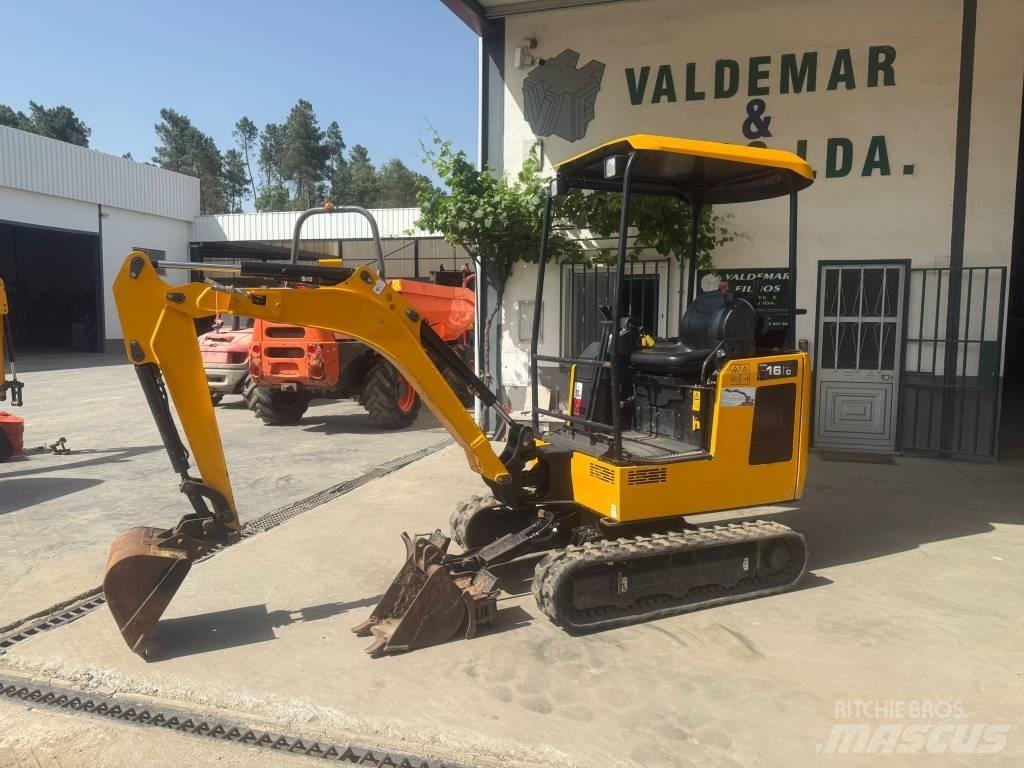 JCB 16 C-1, 740h Mini excavadoras < 7t