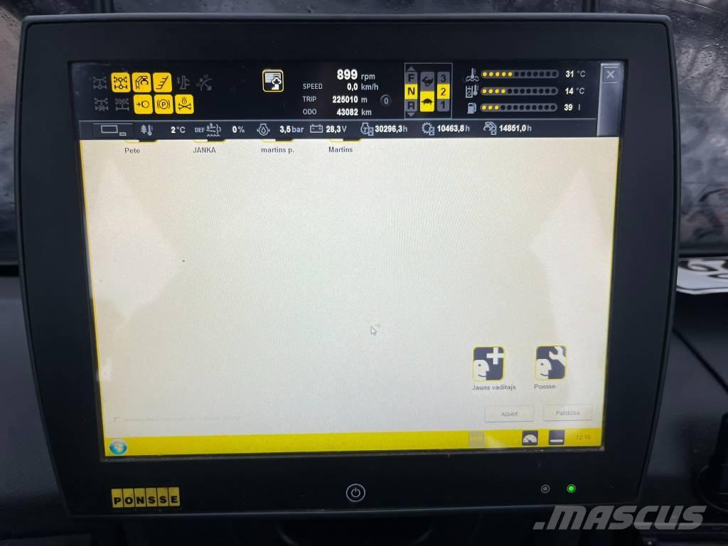 Ponsse Buffalo 8W Autocargadoras