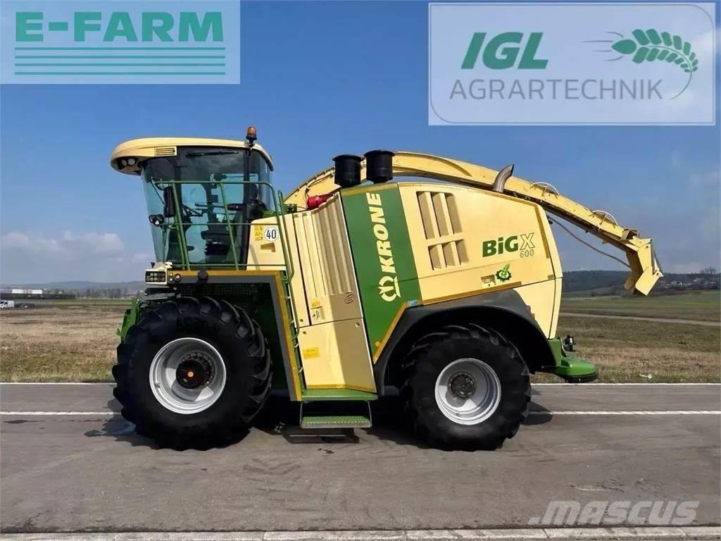 Krone big x 600 i Picadoras de forraje autopropulsadas