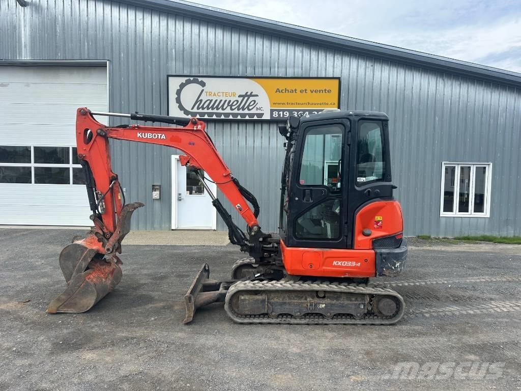 Kubota KX 033-4 Mini excavadoras < 7t