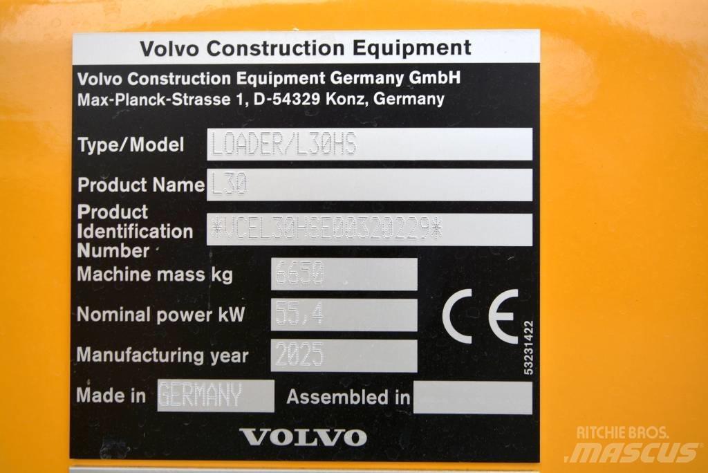 Volvo L30HS Cargadoras sobre ruedas
