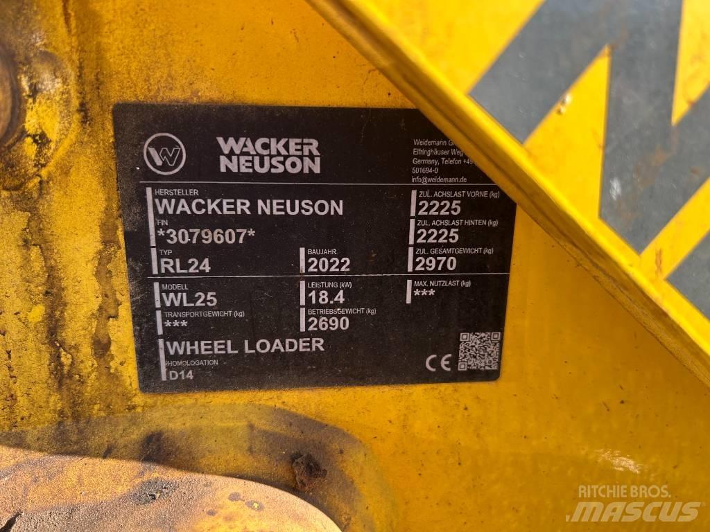 Wacker Neuson WL 25 Cargadoras sobre ruedas