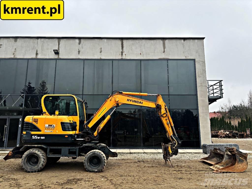 Hyundai Robex 55 W-9 Excavadoras de ruedas