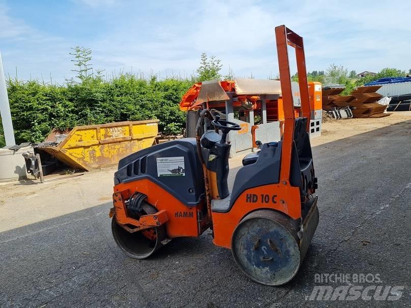 Hamm HD 10 C W Rodillos de doble tambor