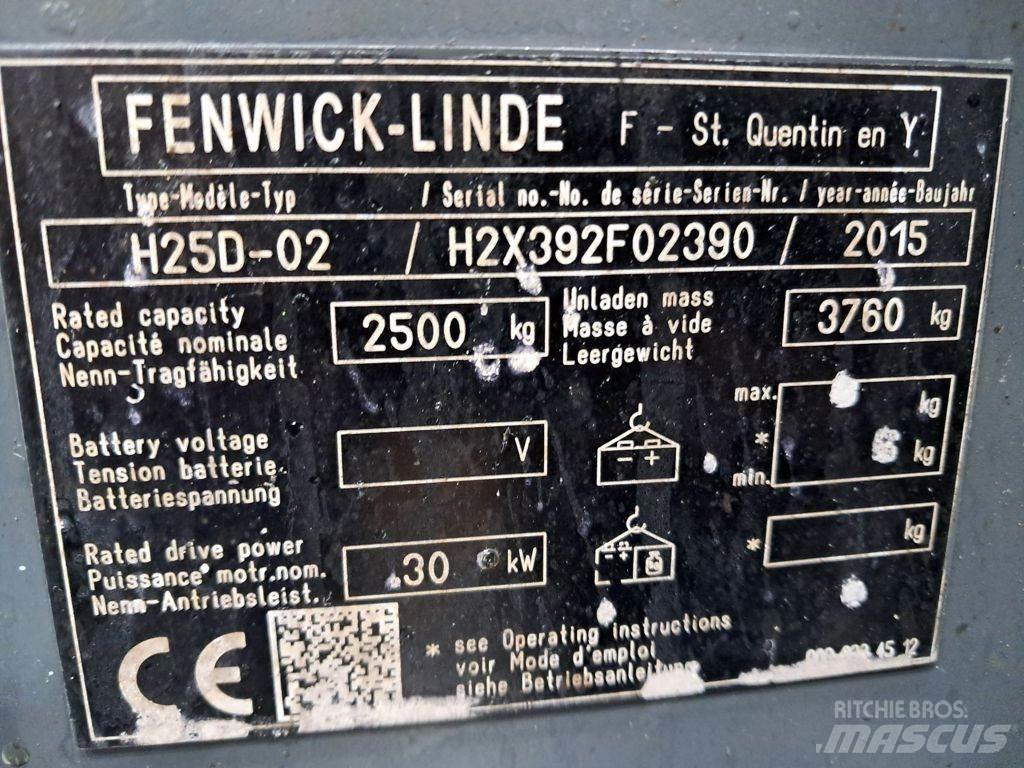 Linde H25D-02 Carretillas diesel