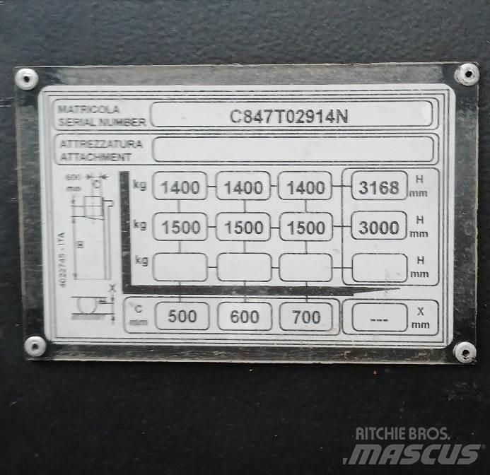 Yale MS15XSL Apiladores eléctricos