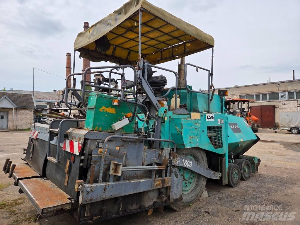Vögele Super 1603 Asfaltadoras