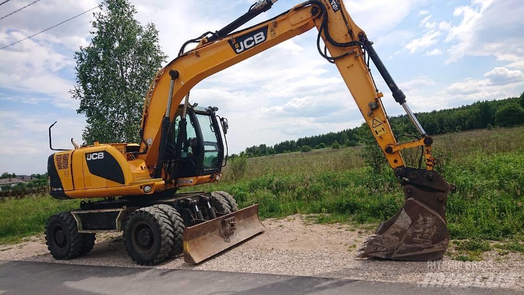 JCB JS 145 W Excavadoras de ruedas