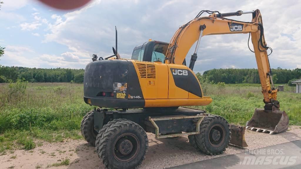 JCB JS 145 W Excavadoras de ruedas