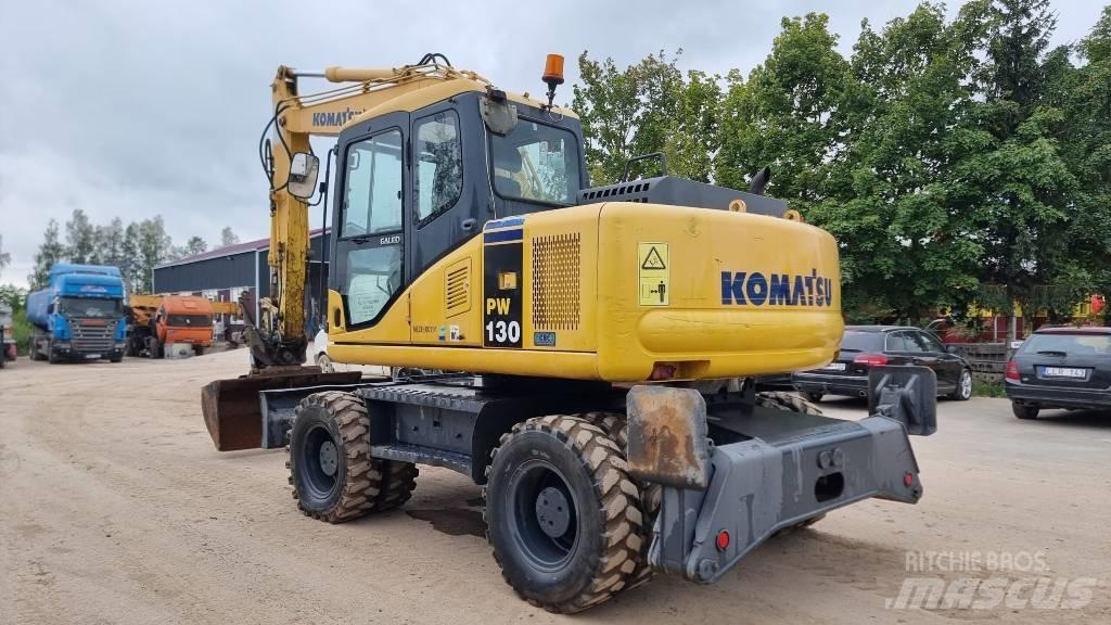 Komatsu PW 130-7K Excavadoras de ruedas