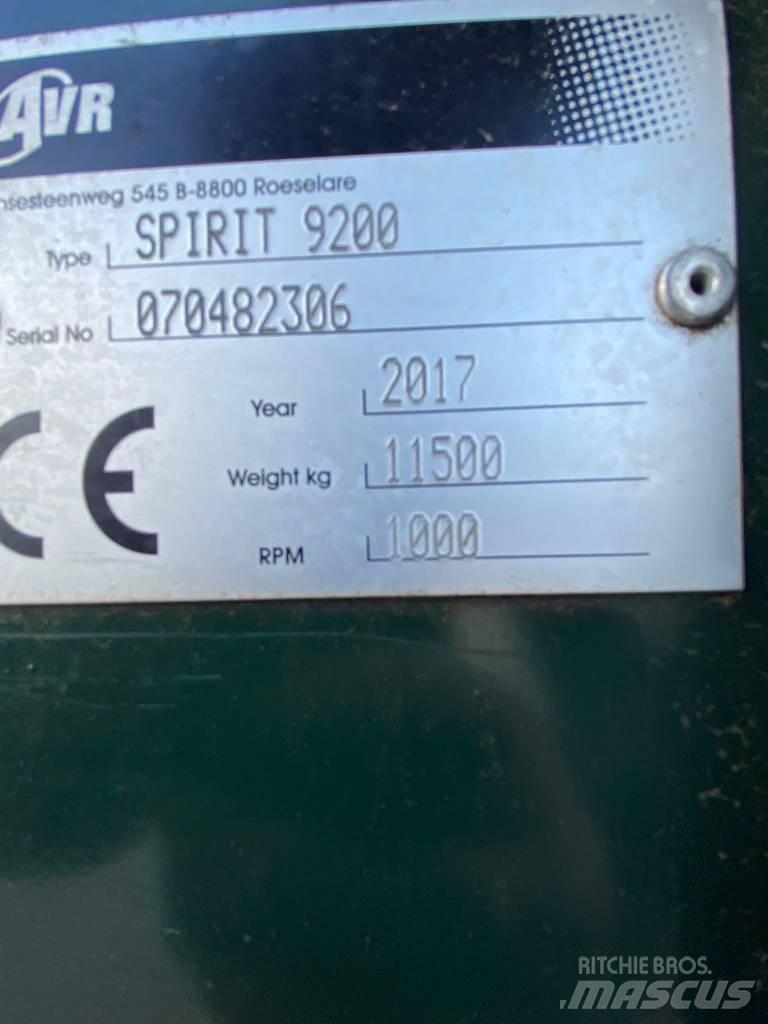 AVR Spirit 9200 Cosechadoras y excavadoras para patata