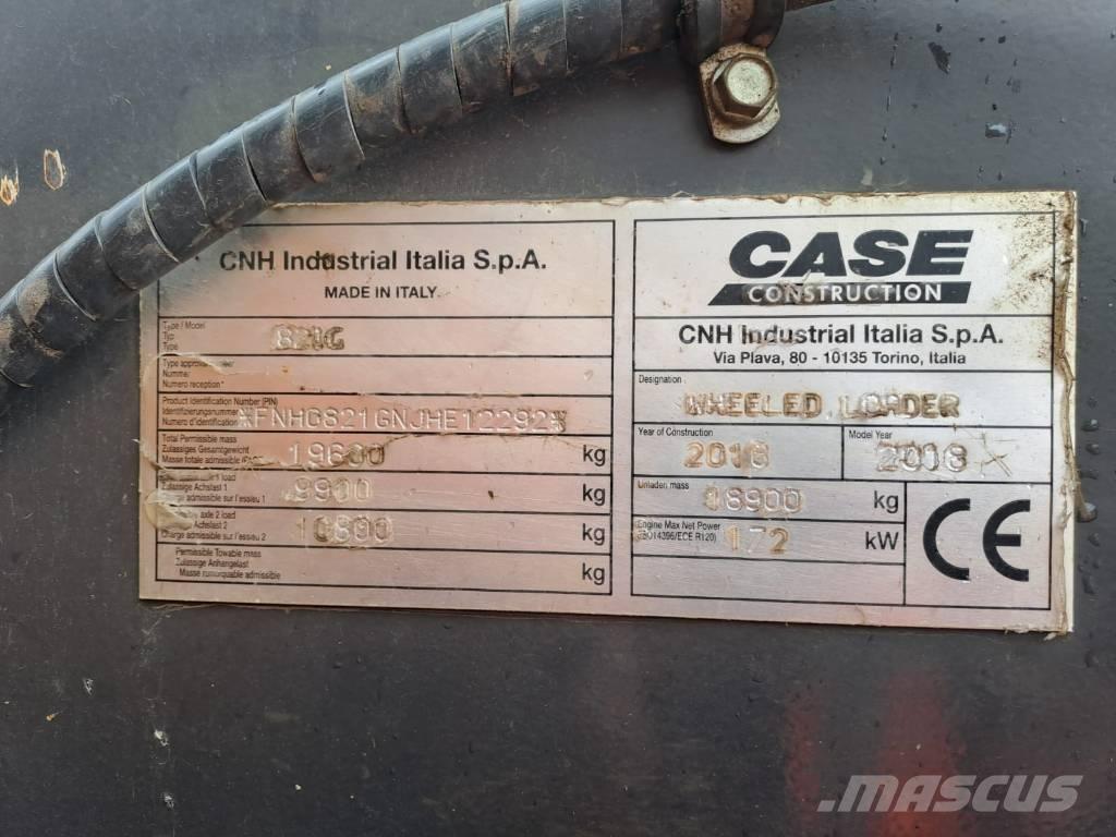 CASE 821 G Evolution Cargadoras sobre ruedas