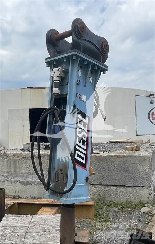  DIESEL DE160 Martillos hidráulicos