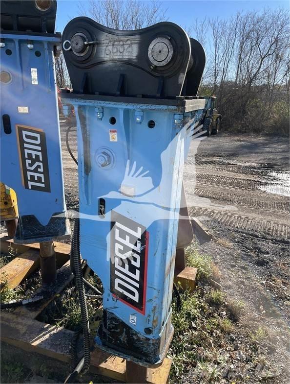  DIESEL DE200 Martillos hidráulicos