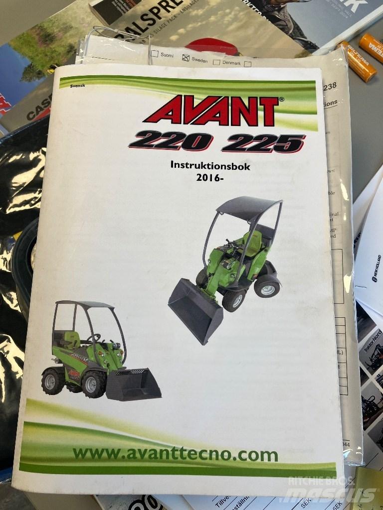 Avant 225 Cargadoras multifunción