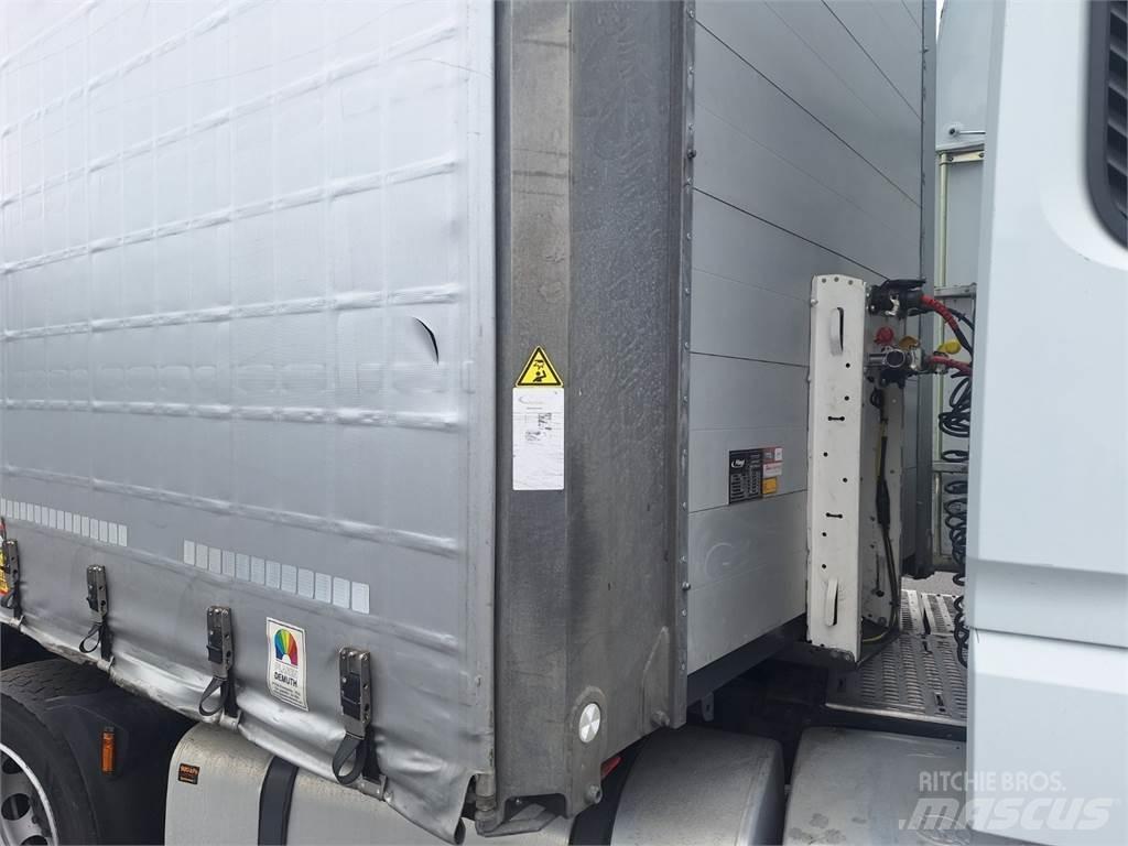 Fliegl SDS 390 Plataforma plana/laterales abatibles