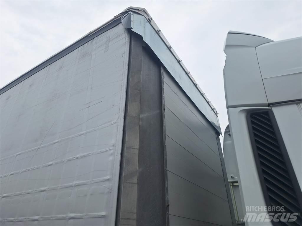 Fliegl SDS 390 Plataforma plana/laterales abatibles