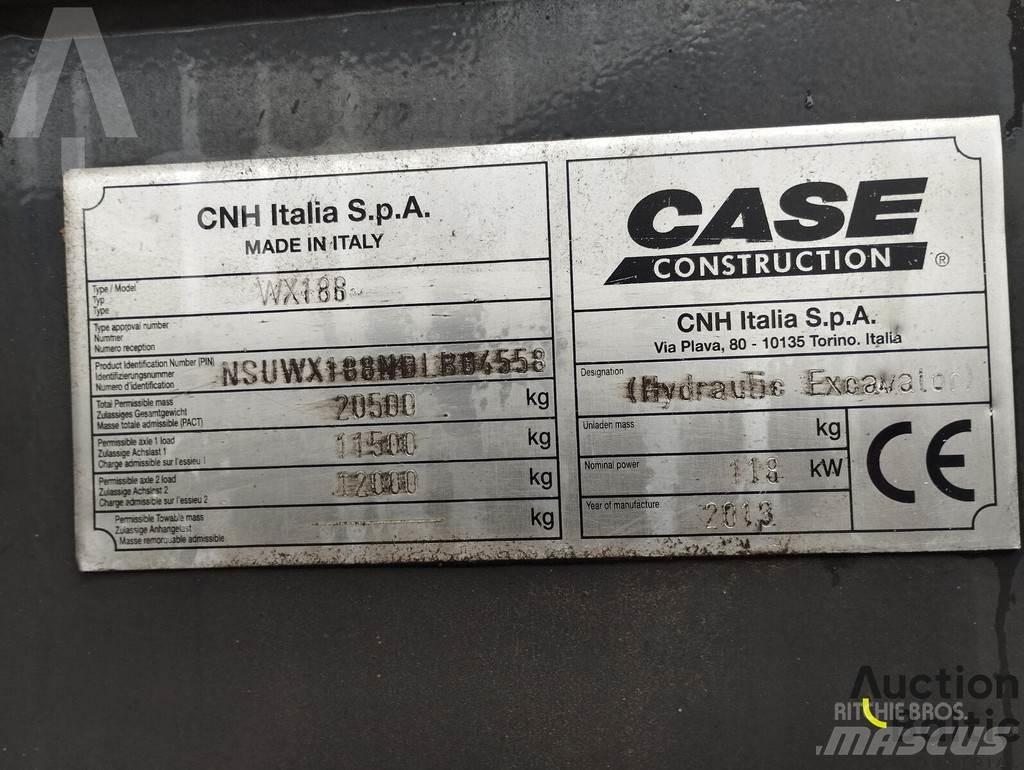 CASE WX 188 Excavadoras de ruedas