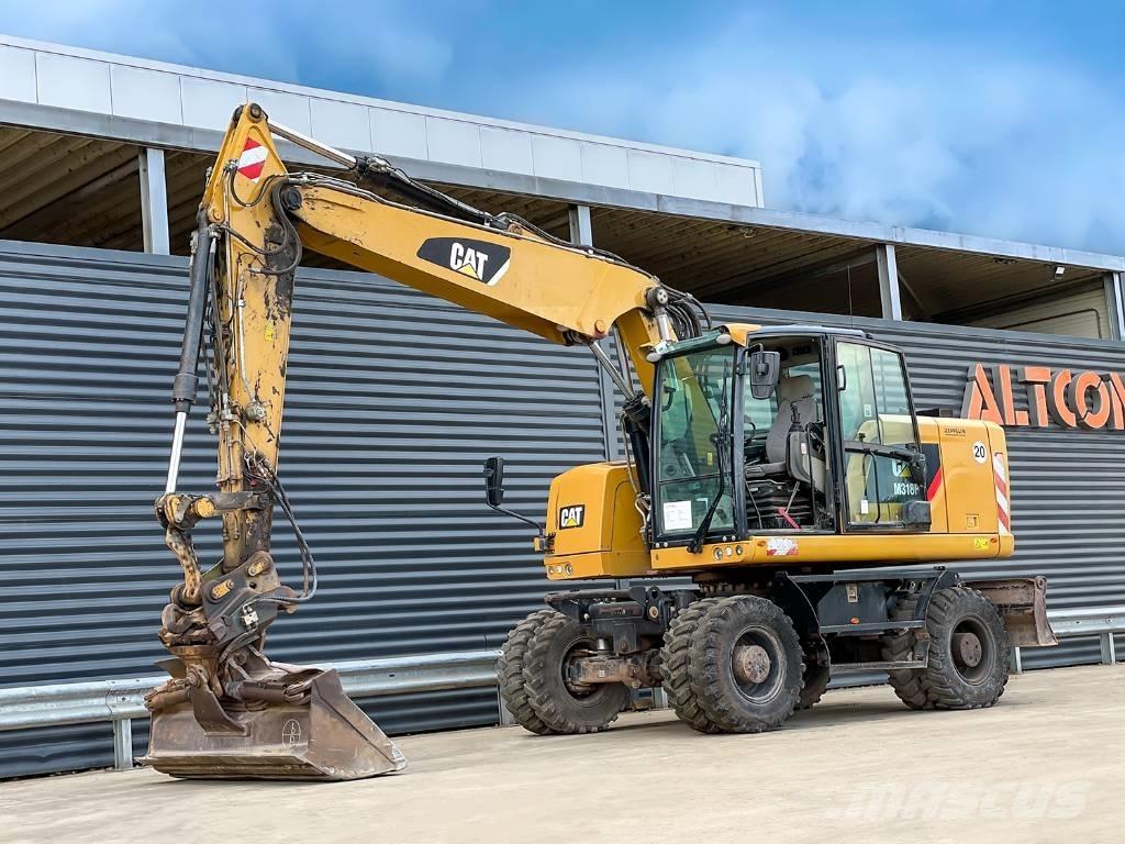 CAT M318F Excavadoras de ruedas