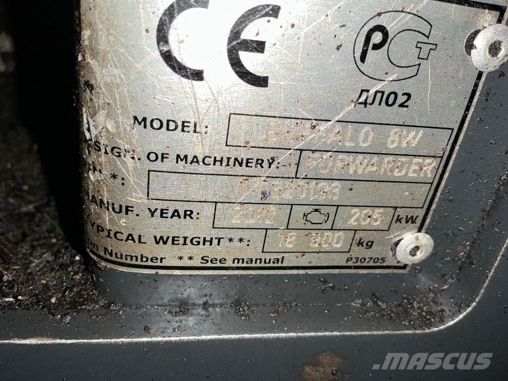 Ponsse BUFFALO+ 8W Autocargadoras