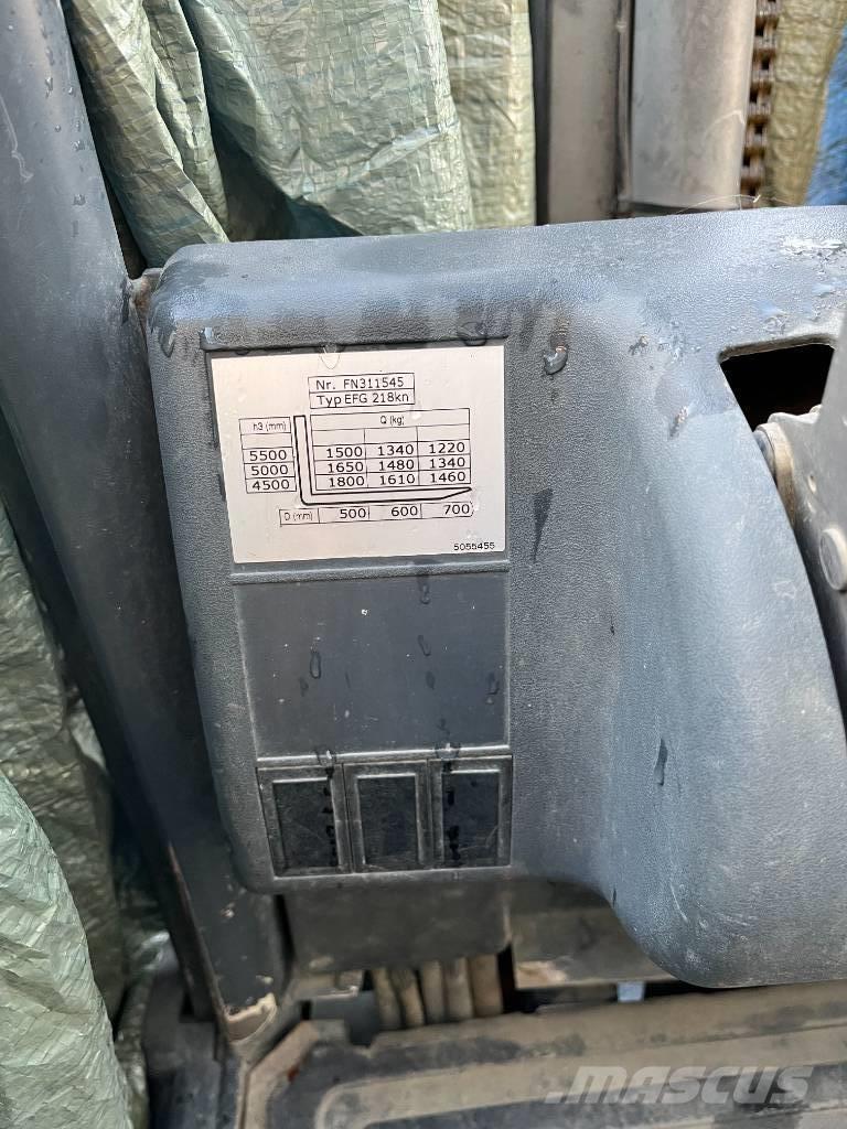 Jungheinrich EFG218 Carretillas de horquilla eléctrica