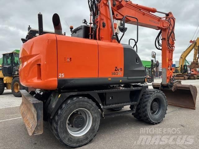 Hitachi ZX 140 W-5 Excavadoras de ruedas