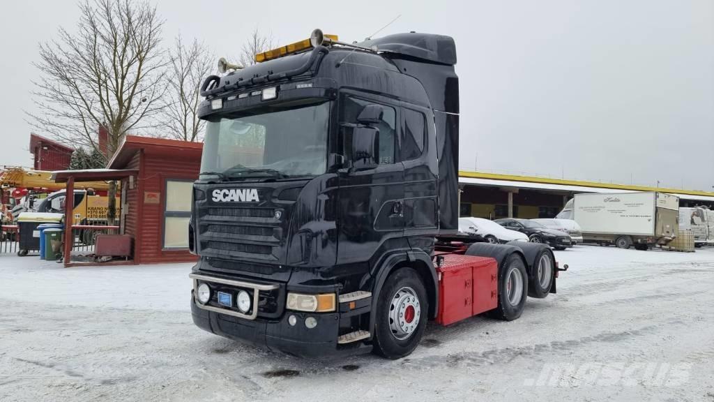 Scania R 580 V8 Cabezas tractoras