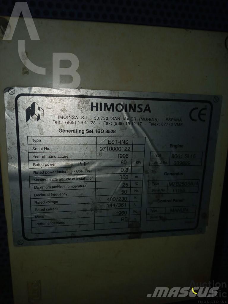 Himoinsa EST-INS Generadores diesel