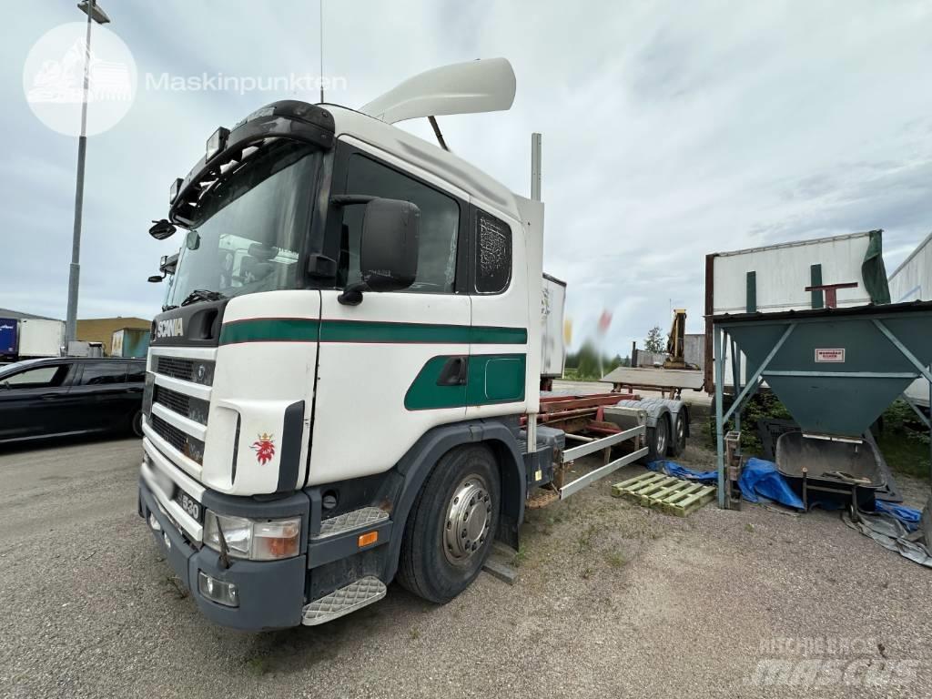 Scania R 124 LB Camiones portacontenedores