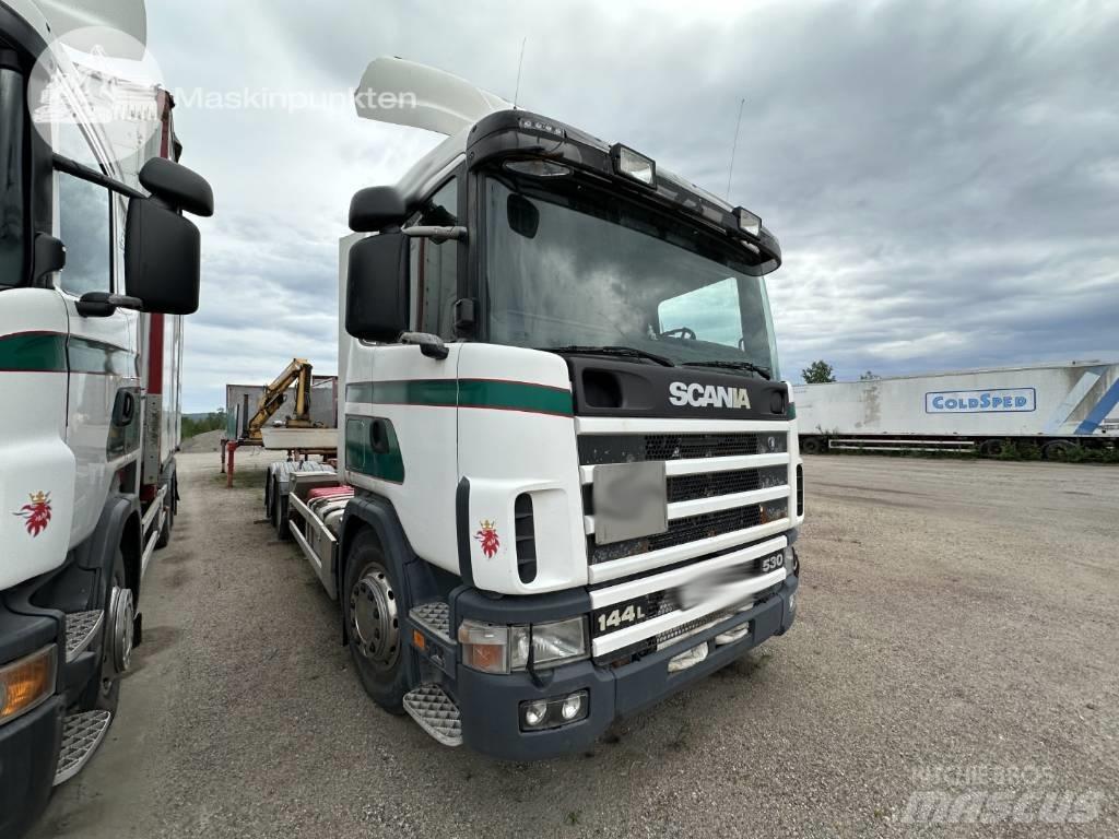 Scania R 124 LB Camiones portacontenedores