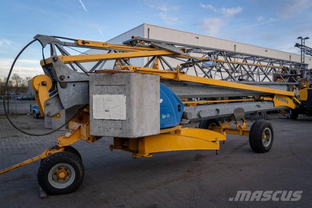 Potain Igo 15 Grúas automontantes